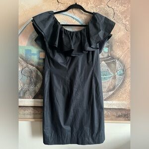 Designer Remix Collection Flutter Sleeve Dress size 38